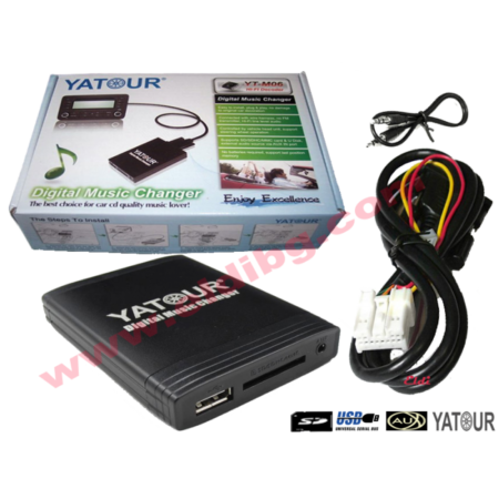 Дигитален музикален чейнджър YATOUR YCARLINK с SD USB за Nissan