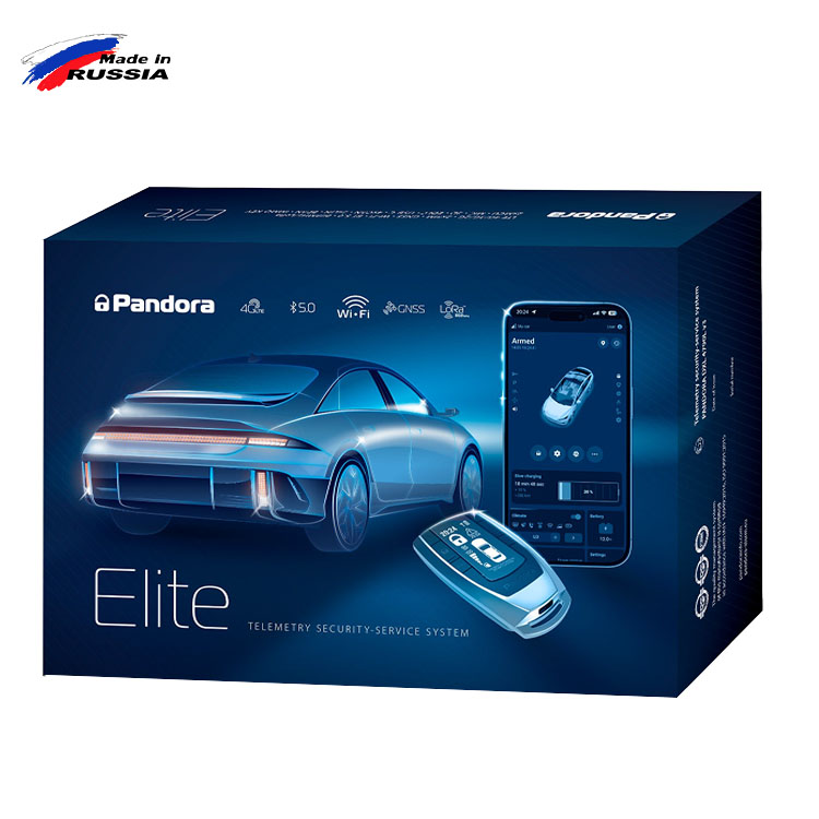 Pandora ELITE V3 4G/LTE GSM GPS GPRS APP Bluetooth Wi-Fi RFID имобилайзер