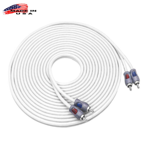 Морски чинч кабел Recoil Marine RMI220 2RCA 2-канален 600cm