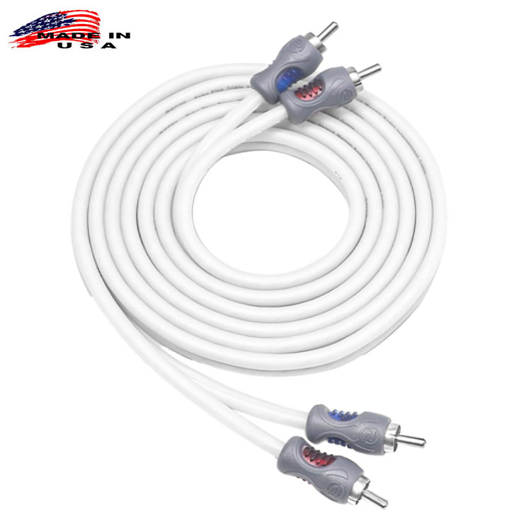 Морски чинч кабел Recoil Marine RMI26 OFC 2RCA 2-канален 180cm